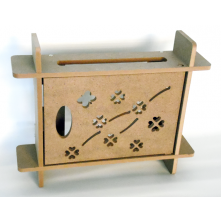 Ham Mdf Duvar Modem Kutusu - 35 X 28 X 8 Cm Ham Mdf Duvar Modem Kutusu - 35 X 28 X 8 Cm