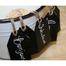 PVE 101 PVC Karatahta Etiketlik ( 8 X 4 Cm) - 12 Adet PVE 101 PVC Karatahta Etiketlik ( 8 X 4 Cm) - 12 Adet