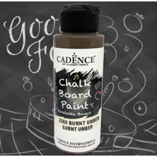Burnt Umber 120 Ml Karatahta Boyası Burnt Umber 120 Ml Karatahta Boyası