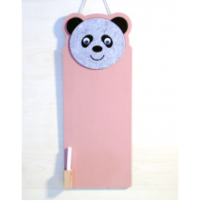 Panda Yazı Tahtası- Pudra Pembe