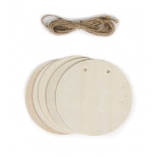 Daire Formlu DIY Etiket - 12'li