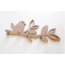 Ham Mdf Kuş Askılık - 45 X 20 X 5,5 Cm Ham Mdf Kuş Askılık - 45 X 20 X 5,5 Cm