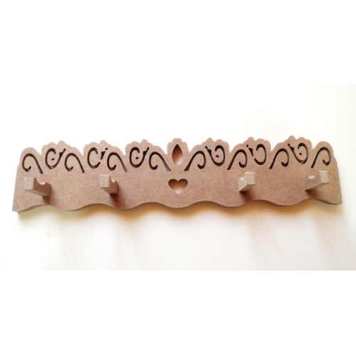 Ham Mdf Dekora Askılık - 50 X 11,5 X 5,5 Cm Yorumları