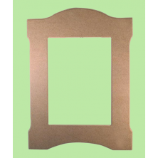 Ham Mdf Retro Ayna Çerçevesi Ham Mdf Retro Ayna Çerçevesi