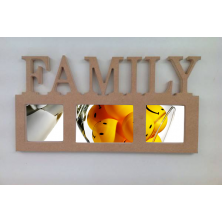 Ham Mdf 12 Mm Family Resim Çerçevesi Ham Mdf 12 Mm Family Resim Çerçevesi
