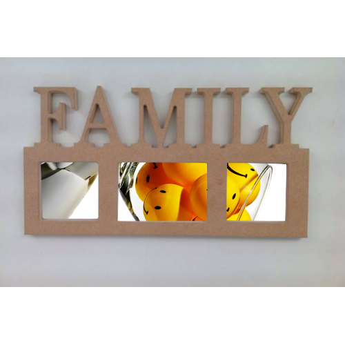 Ham Mdf 12 Mm Family Resim Çerçevesi Yorumları