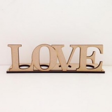 Huş 4'lü Love Mumluk Huş 4'lü Love Mumluk
