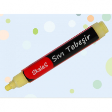 Sarı Sıvı Tebeşir Kalemi Sarı Sıvı Tebeşir Kalemi