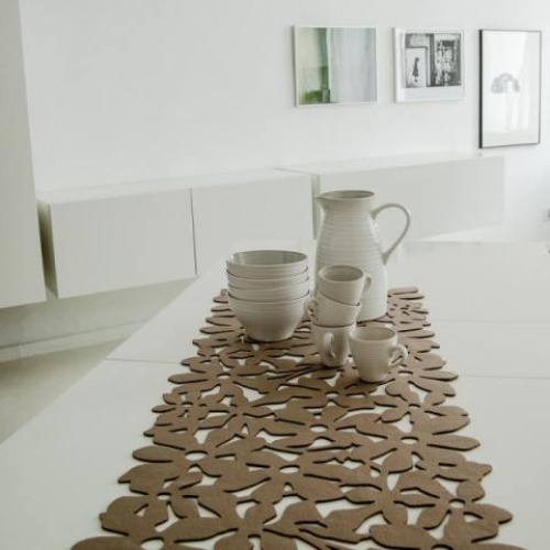 Keçe Flowers Runner