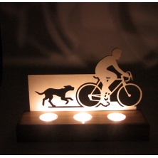 B&D Ahşap Tealight Mumluk Bisiklet B&D Ahşap Tealight Mumluk Bisiklet