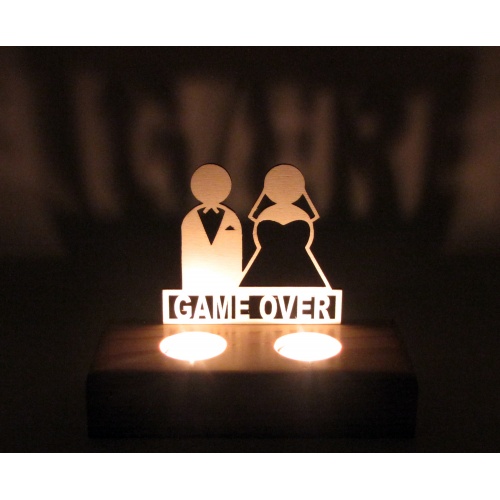 B&D Ahşap Tealight Mumluk Game Over Yorumları