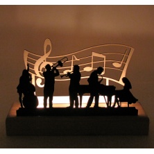 B&D Ahşap Tealight Mumluk Jazz B&D Ahşap Tealight Mumluk Jazz
