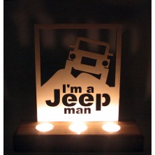 B&D Ahşap Tealight Mumluk Jeep B&D Ahşap Tealight Mumluk Jeep