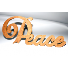Ham Mdf Peace Figürü Ham Mdf Peace Figürü