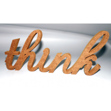 Ham Mdf ThinkFigürü Ham Mdf ThinkFigürü