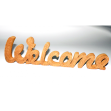 Ham Mdf Wellcome Hand Figürü
