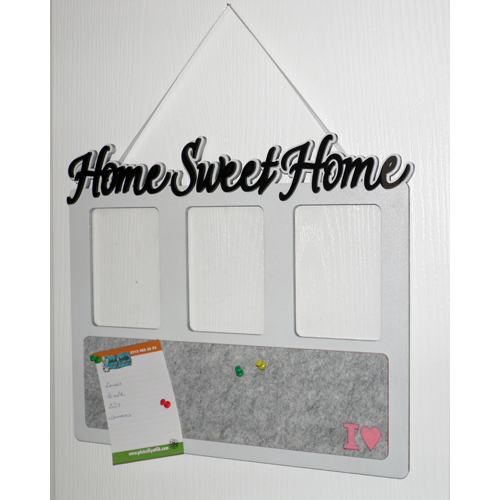 Home Sweet Home Keçeli Not Panosu Yorumları