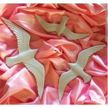 Üçlü Martı Polyester Obje Üçlü Martı Polyester Obje
