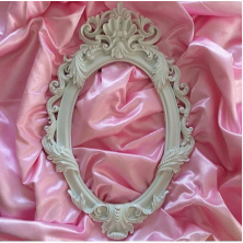 Vintage Oval Polyester Aynalık Vintage Oval Polyester Aynalık