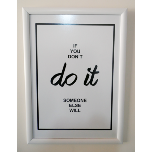 Do It Tipografi Tablo Yorumları