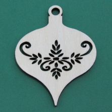 B&D YA13 Ahşap Yılbaşı Süsü 10cm B&D YA13 Ahşap Yılbaşı Süsü 10cm