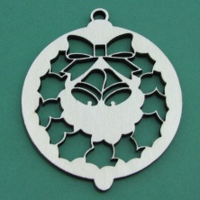 B&D YA22 Ahşap Yılbaşı Süsü 10cm B&D YA22 Ahşap Yılbaşı Süsü 10cm