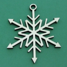 B&D YA26 Ahşap Yılbaşı Süsü 10cm B&D YA26 Ahşap Yılbaşı Süsü 10cm