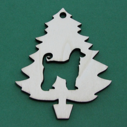 B&D YA41 Ahşap Yılbaşı Süsü 10cm