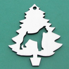 B&D YA46 Ahşap Yılbaşı Süsü 10cm B&D YA46 Ahşap Yılbaşı Süsü 10cm