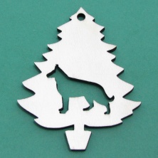 B&D YA49 Ahşap Yılbaşı Süsü 10cm B&D YA49 Ahşap Yılbaşı Süsü 10cm