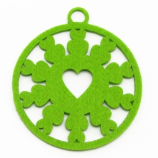 B&D YY04 Keçe Yılbaşı Süsü 10cm B&D YY04 Keçe Yılbaşı Süsü 10cm