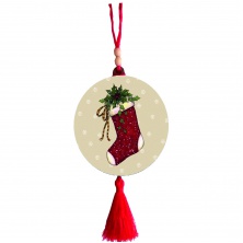 Yılbaşı Ağacı Süsü Noel Çorabı 002 Yılbaşı Ağacı Süsü Noel Çorabı 002